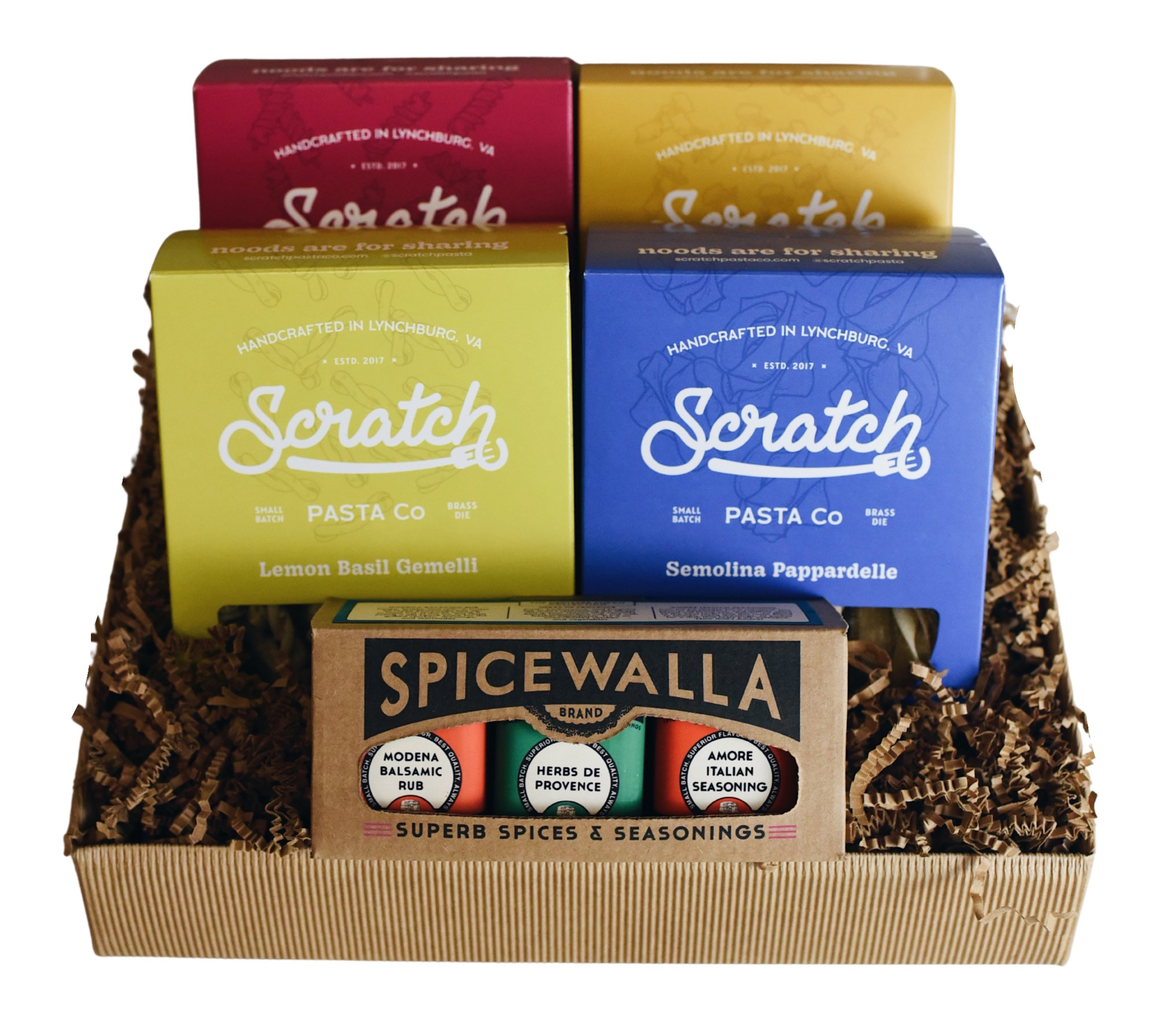 セミナーズ ブートキャンプ コンプリートボックス BOX①～③セット VA is for Food Lovers Gift Basket | Scratch Pasta Co.